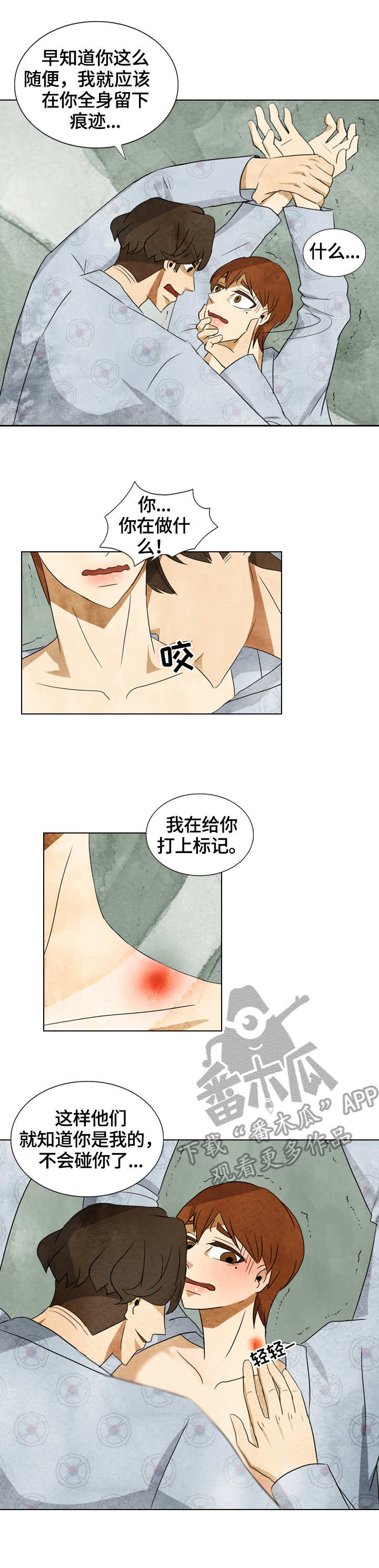 三花岛整体照片漫画,第34章：标记2图