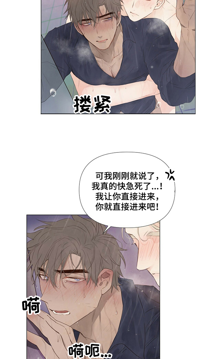 宠物电击项圈维修漫画,第40章：我可以抱你吗4图