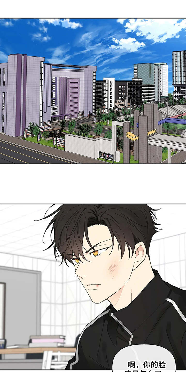 学员代表在开班式上的表态发言漫画,第141章：【番外】拽走1图