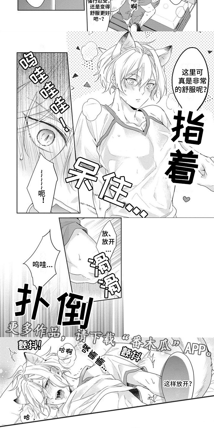美味的狼先生漫画,第6章：别乱动4图