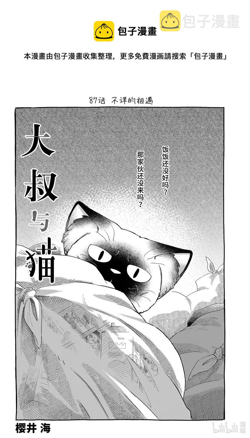 大叔与两任妻子合照漫画,87 不祥的相遇1图