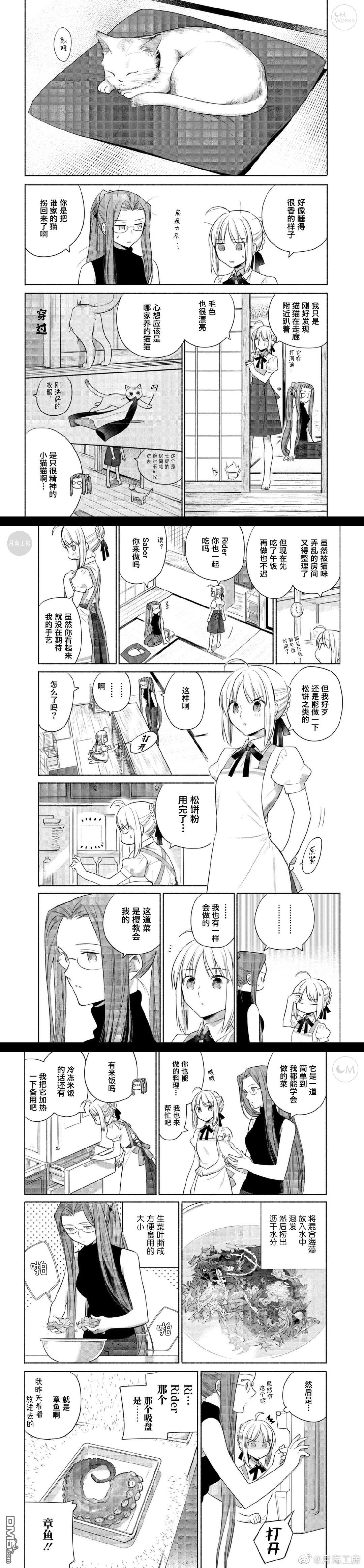卫宫家今天的饭壁纸高清漫画,025 撕下来，放上去，简便的沙拉盖饭5图