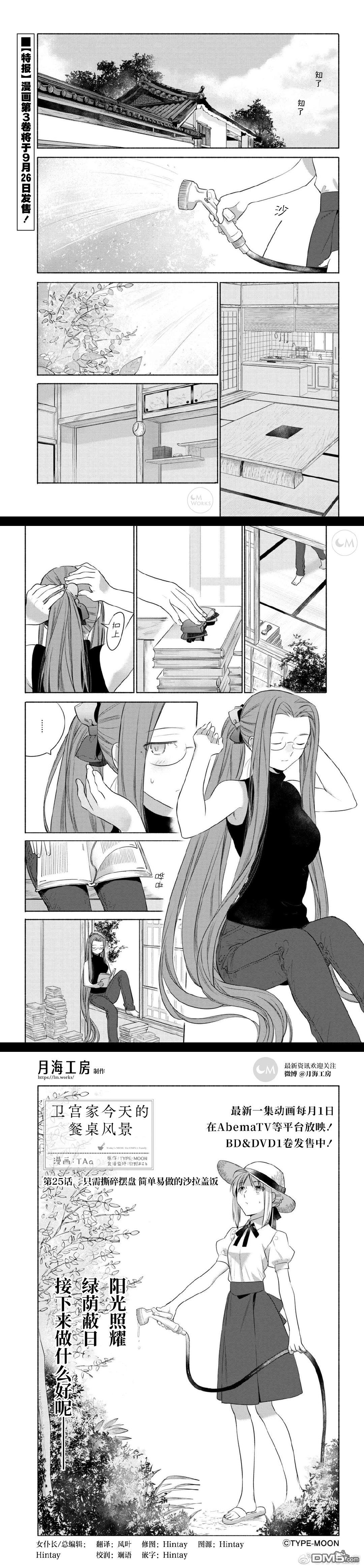 卫宫家今天的饭壁纸高清漫画,025 撕下来，放上去，简便的沙拉盖饭2图