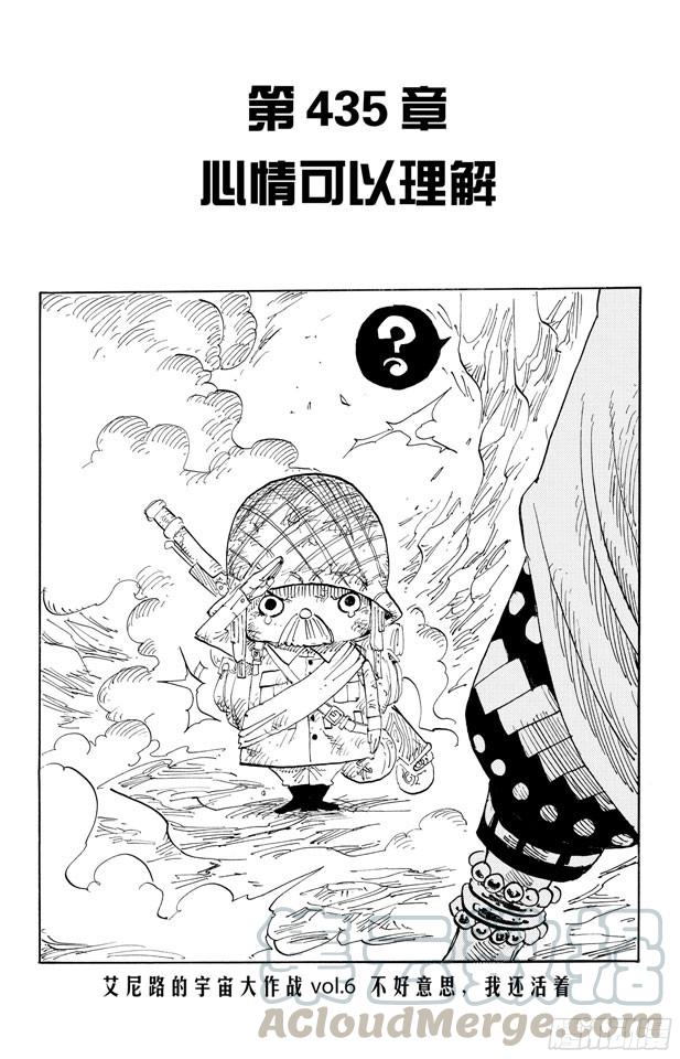 航海王动漫免费观看全集动漫漫画,第435话 心情可以理解1图