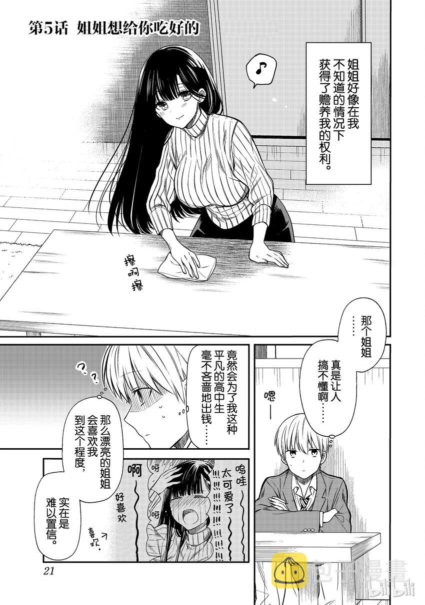 大姐头漫画,5 姐姐想给你吃好的1图